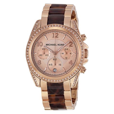 michael kors rose gold watch the bay|rose gold mk watch cheap.